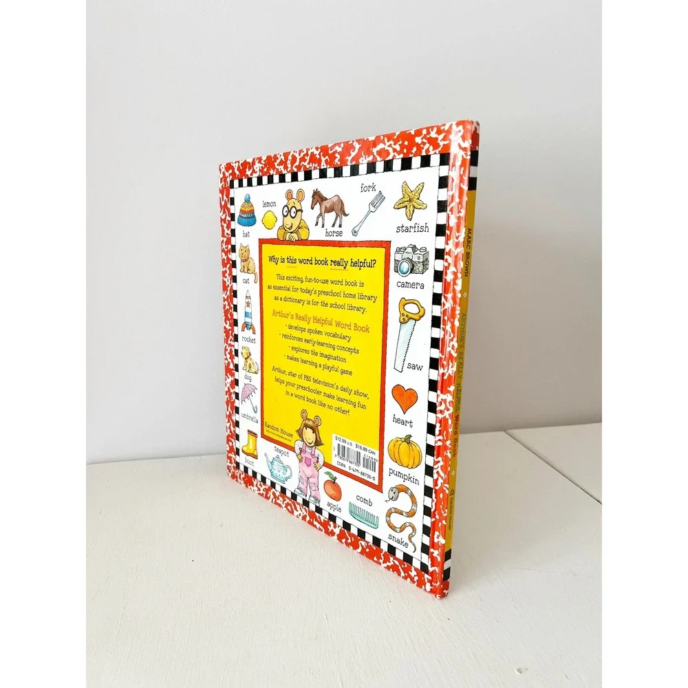 Arthur's Really Helpful Word Book Marc Brown Vintage Random‎ House 0679887350
